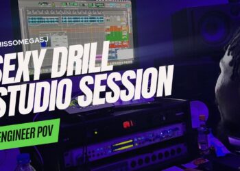Making a Sexy Drill Song In The Studio (Engineer POV) | @Thissomegasj