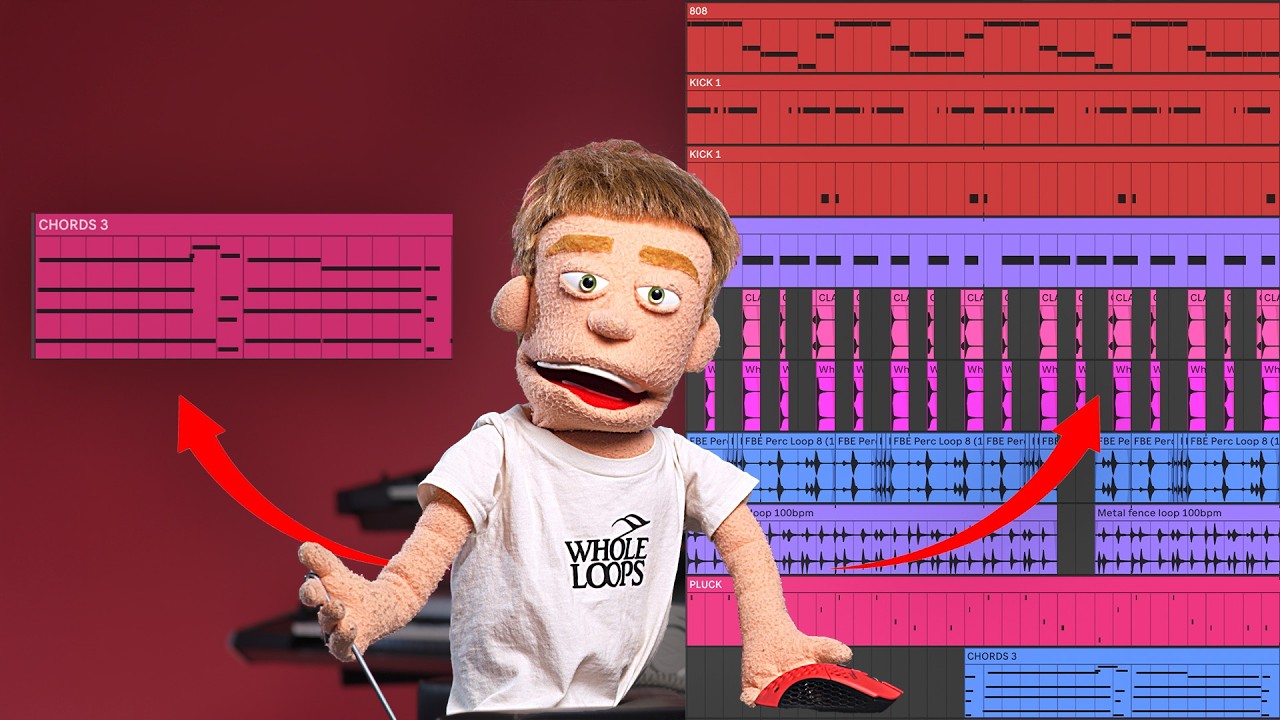 How To Make Hip Hop Beats in Ableton From SCRATCH | 100% Waves Plugins ...