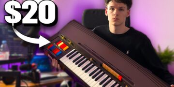 I Tried Making A Beat With A $20 Synth I Found At The Thrift Store