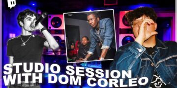 LATE NIGHT STUDIO SESSION W/ DOM CORLEO!!!!