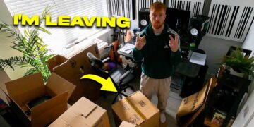 Leaving my home studio for good…