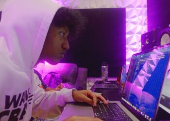 making beats while cooked