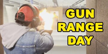 GUN RANGE DAY (MINI DRACO, AR-PISTOL, GLOCKS) | VLOG #09