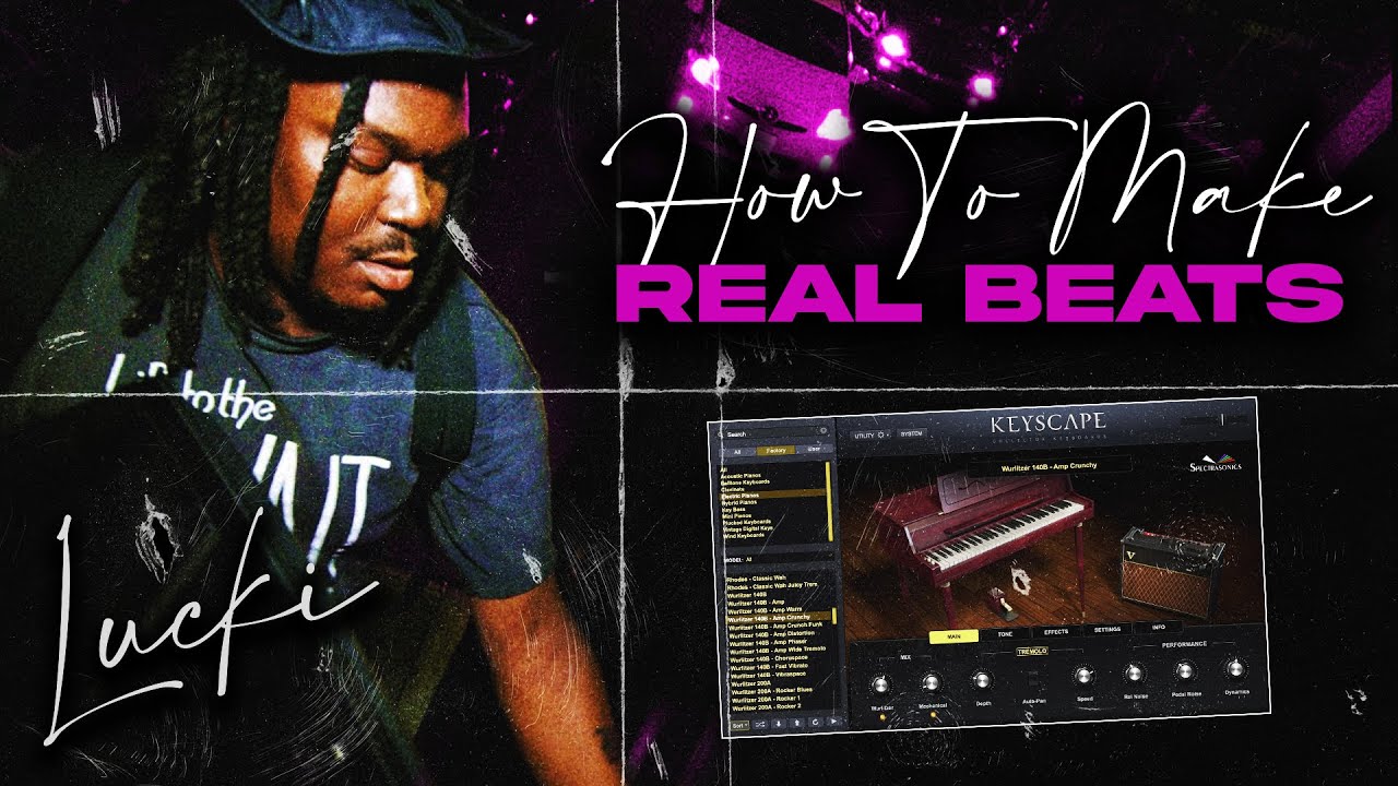 How To Make Lucki Beats - Beat Making Videos