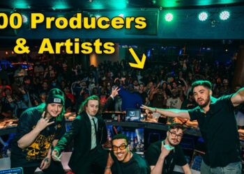 I turned a nightclub into a secret concert for producers…