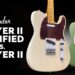 NEW Fender Player II Modified vs. Player II Compared