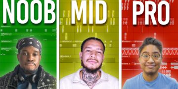 Beginner vs Intermediate vs Pro Producer — Can You Hear the Difference?