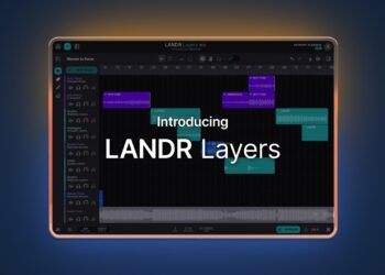 Introducing LANDR Layers: The AI Stem Generator That Listens to Your Music