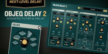 Introducing the Brand New Objeq Delay 2 Acoustic & Filter Delay Plug-in