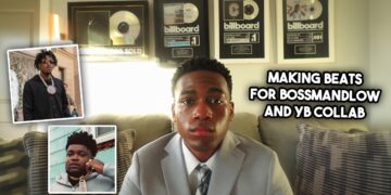 Making Beats For BossmanDlow And YB Collab