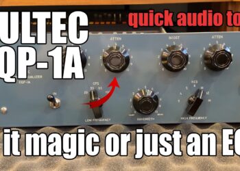 Pultec EQP-1A -the wonder EQ – quick tour and audio examples