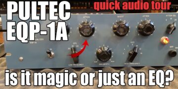 Pultec EQP-1A -the wonder EQ – quick tour and audio examples