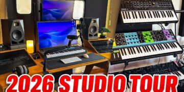 My Music Production Studio & Desk Setup Tour (2026)