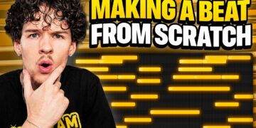 How To Make A COMPLETE Beat (Melody, Drums & Mixing) | No Edits
