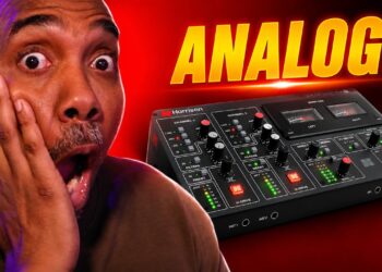 INSANE! Analog Audio Interface Console – Harrison Flex 10