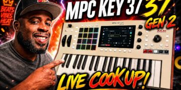 I Made a Full Beat with ONLY One Shot Samples on MPC Key 37 Gen2
