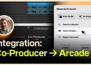 Play in Arcade: Turn Co-Producer Samples Into Playable Kits